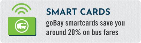 gobay smart card|gobay bus fares.